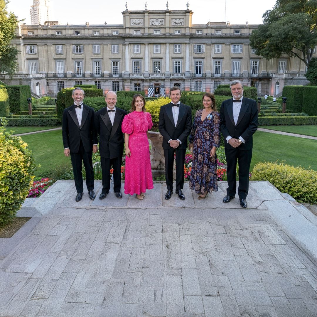 El Duque de Calabria en la cena de la Orden Constantiniana