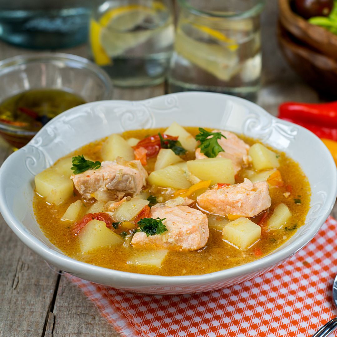 Marmitako de salmón: una alternativa al guiso de siempre, pero igual de deliciosa