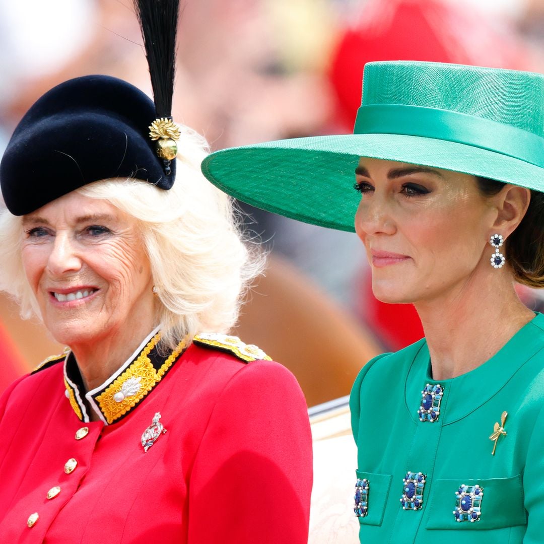 El tierno gesto entre la princesa Kate y la reina Camilla, durante la visita de Estado del presidente alemán