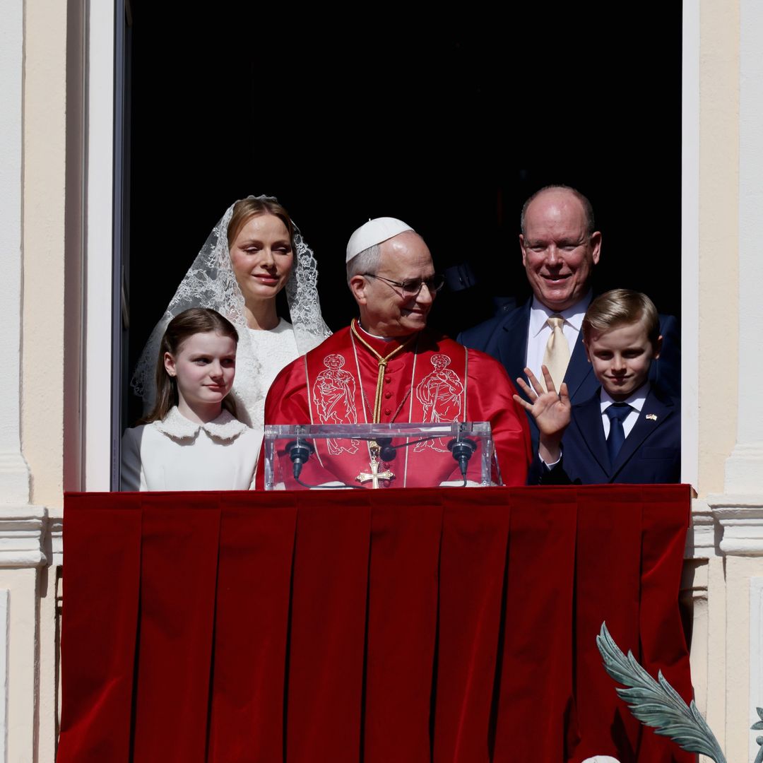 Los príncipes Jacques y Gabriella, protagonistas indiscutibles de la histórica visita del Papa León XIV a Mónaco
