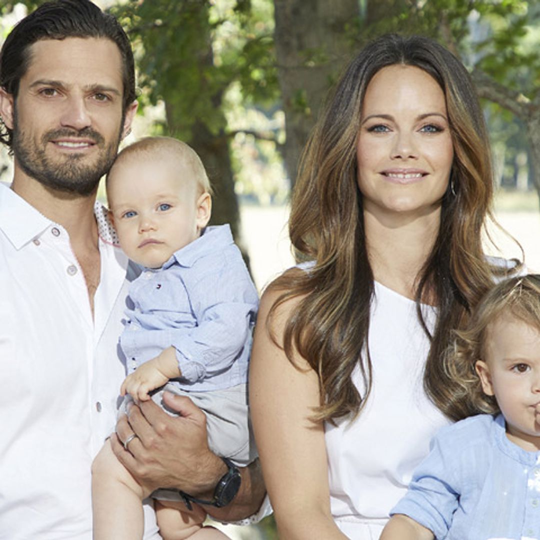 ¡Idénticos! El asombroso parecido con sus padres de los hijos de Carlos Felipe y Sofia de Suecia