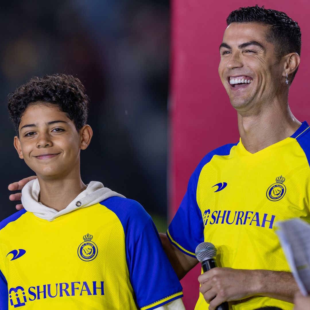 Cristiano Ronaldo, el padre más orgulloso tras el debut de su hijo Junior con la selección de Portugal