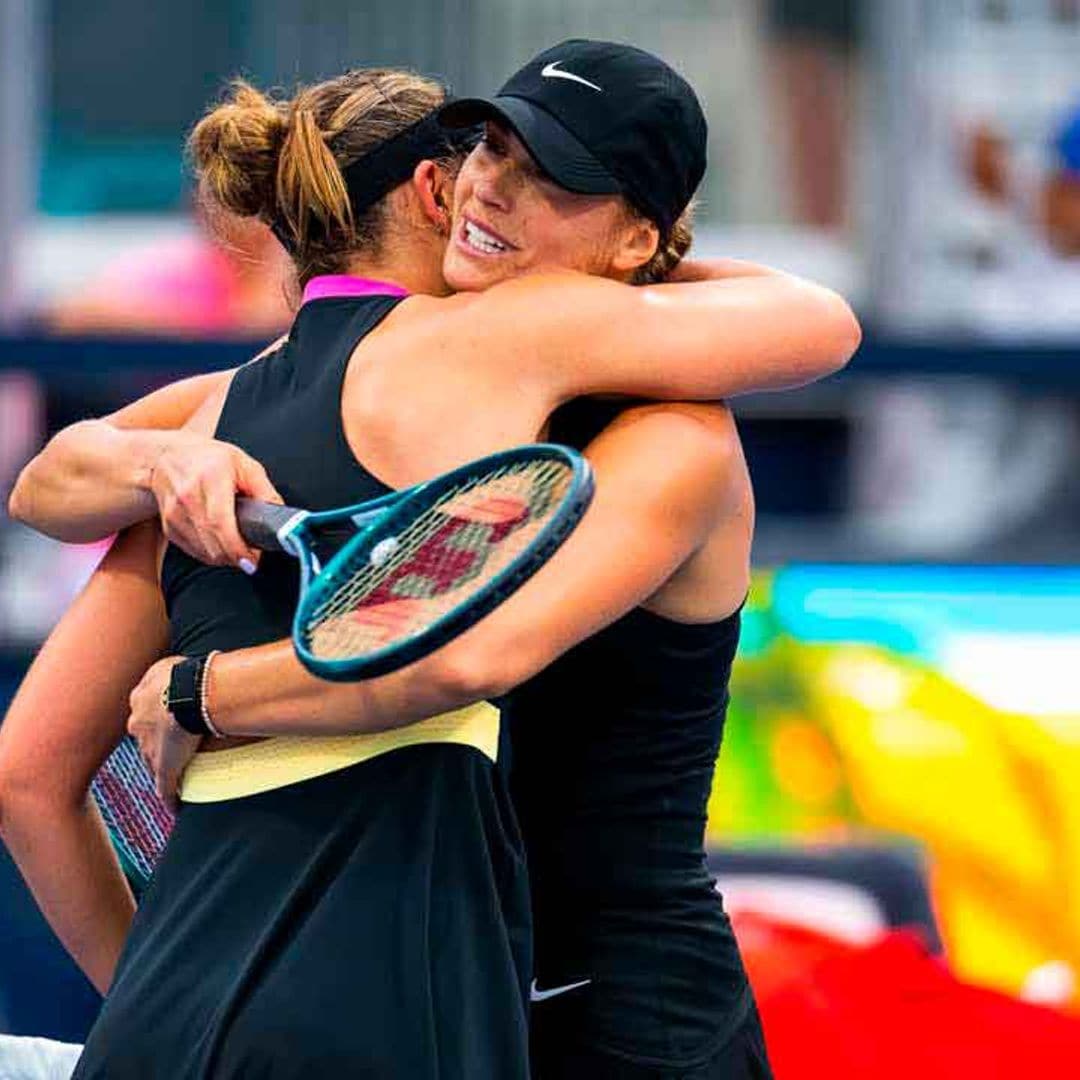 El emocionante abrazo entre Paula Badosa y Aryna Sabalenka tras la trágica muerte del exnovio de la bielorrusa