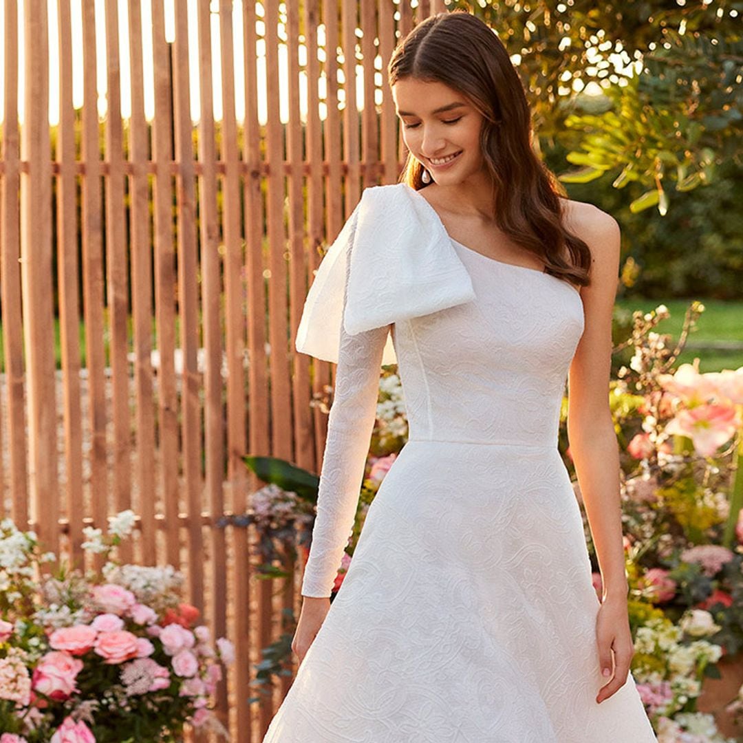 Nueve formas preciosas de llevar un lazo en tu look de novia