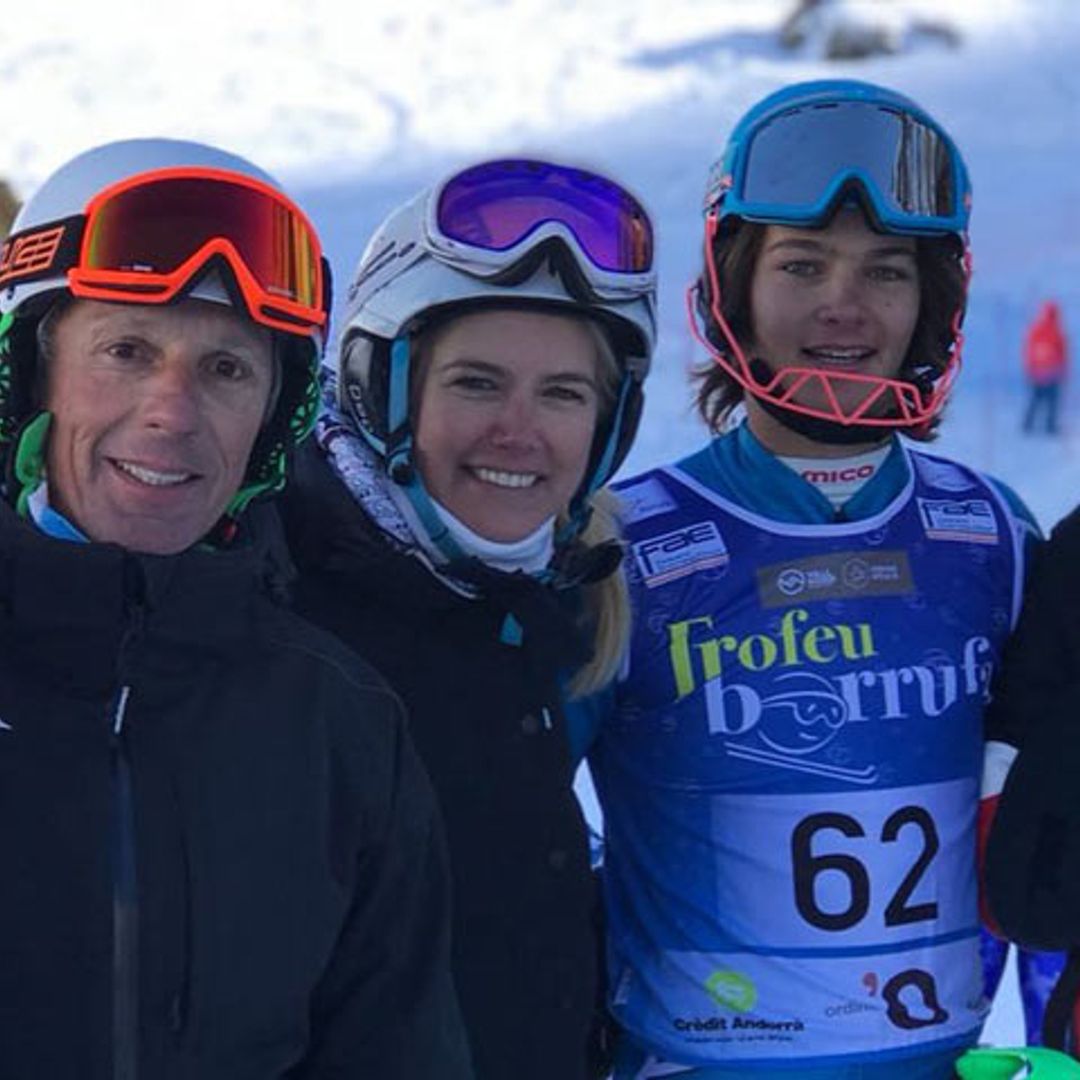 Los hijos de Valeria Mazza triunfan en la nieve: Benicio y Tiziano consiguen un nuevo podio