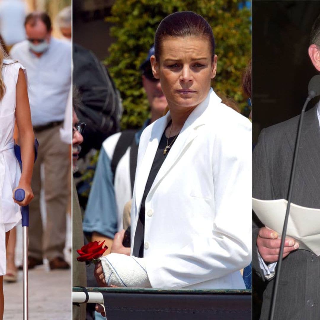 La infanta Sofía no es la única: otros 'royals' a los que también vimos accidentados