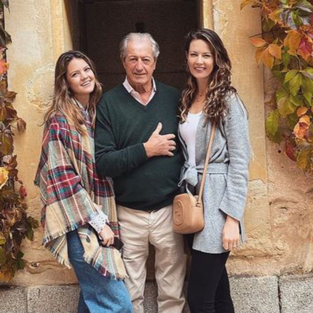 Isabelle Junot, primeros preparativos de boda junto a su padre, Philippe Junot, y su hermana Victoria