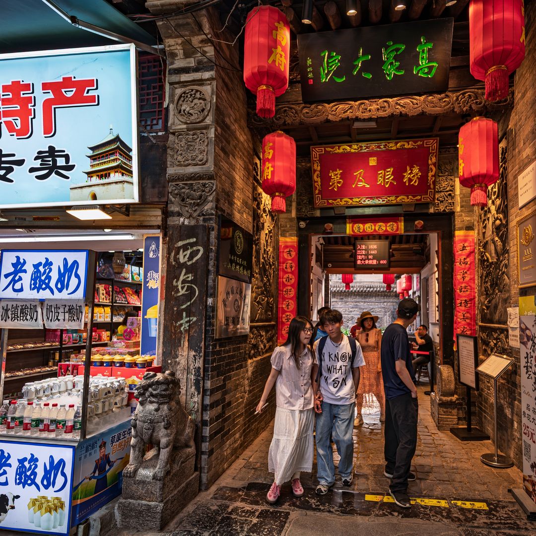 Barrio musulmán de Xi'an, China.