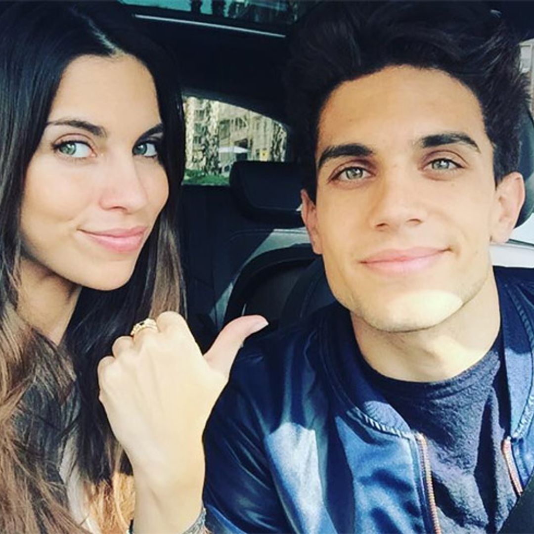 Primeras reacciones de Melissa Jiménez y Marc Bartra tras la operación del futbolista