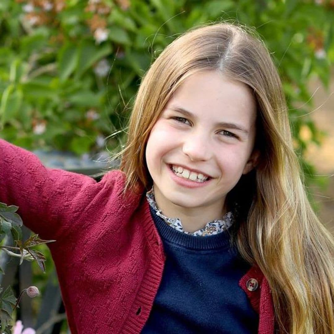 La princesa Charlotte celebra sus nueve años con una linda foto tomada por su mamá, la princesa Kate
