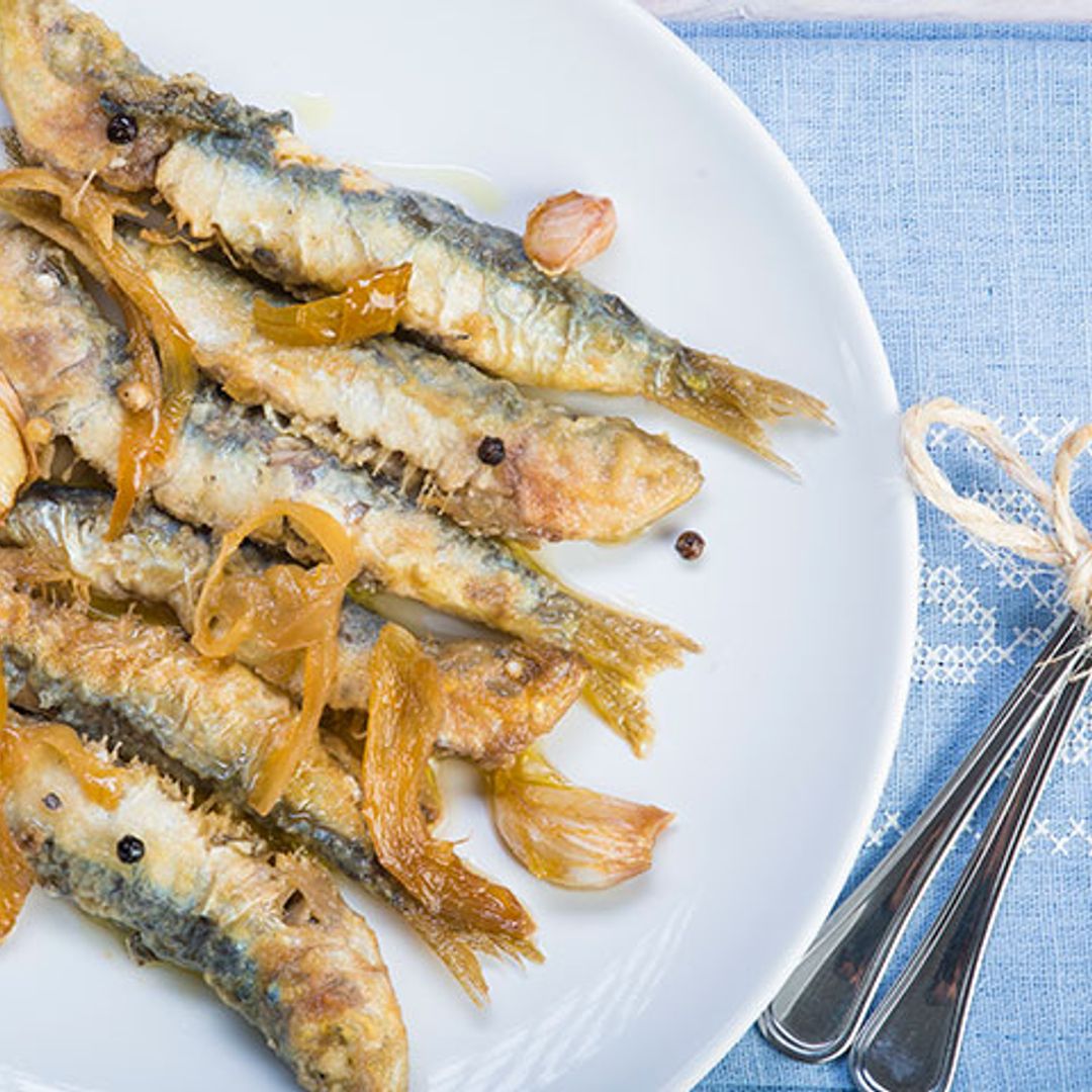 Sardinas en escabeche