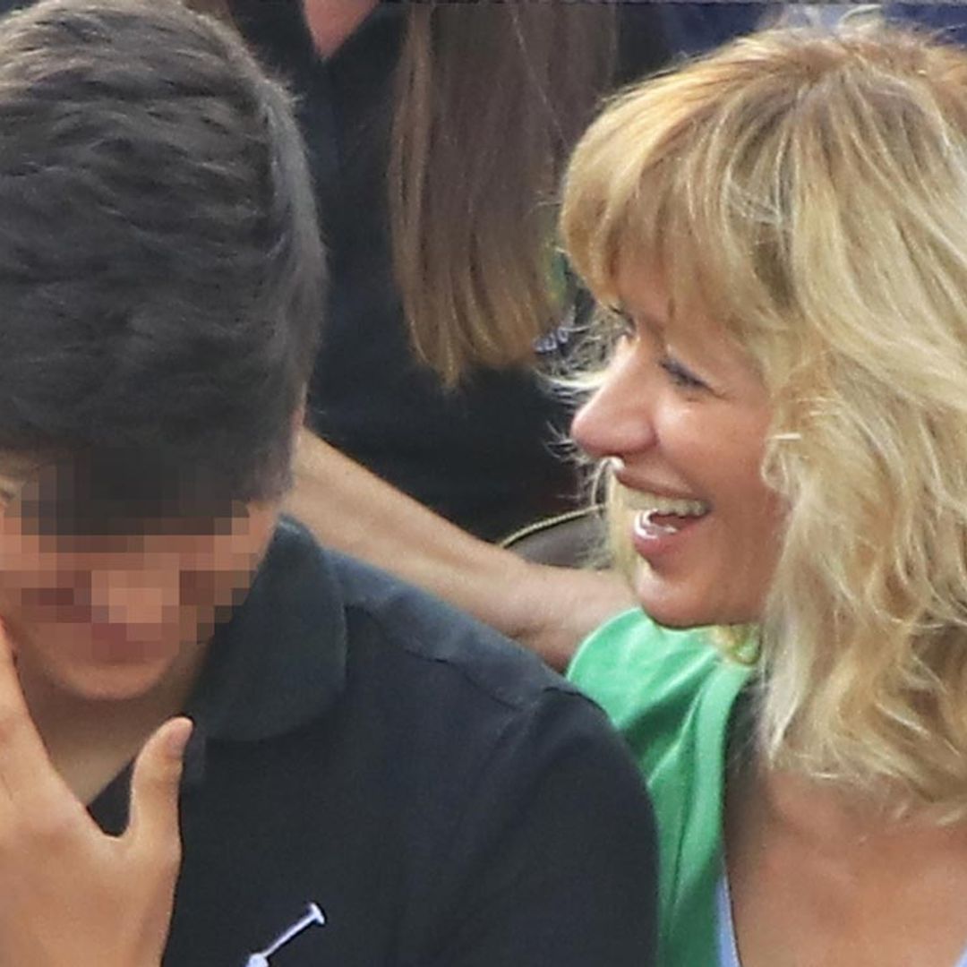 Susanna Griso se 'come' a besos a su hijo Jan