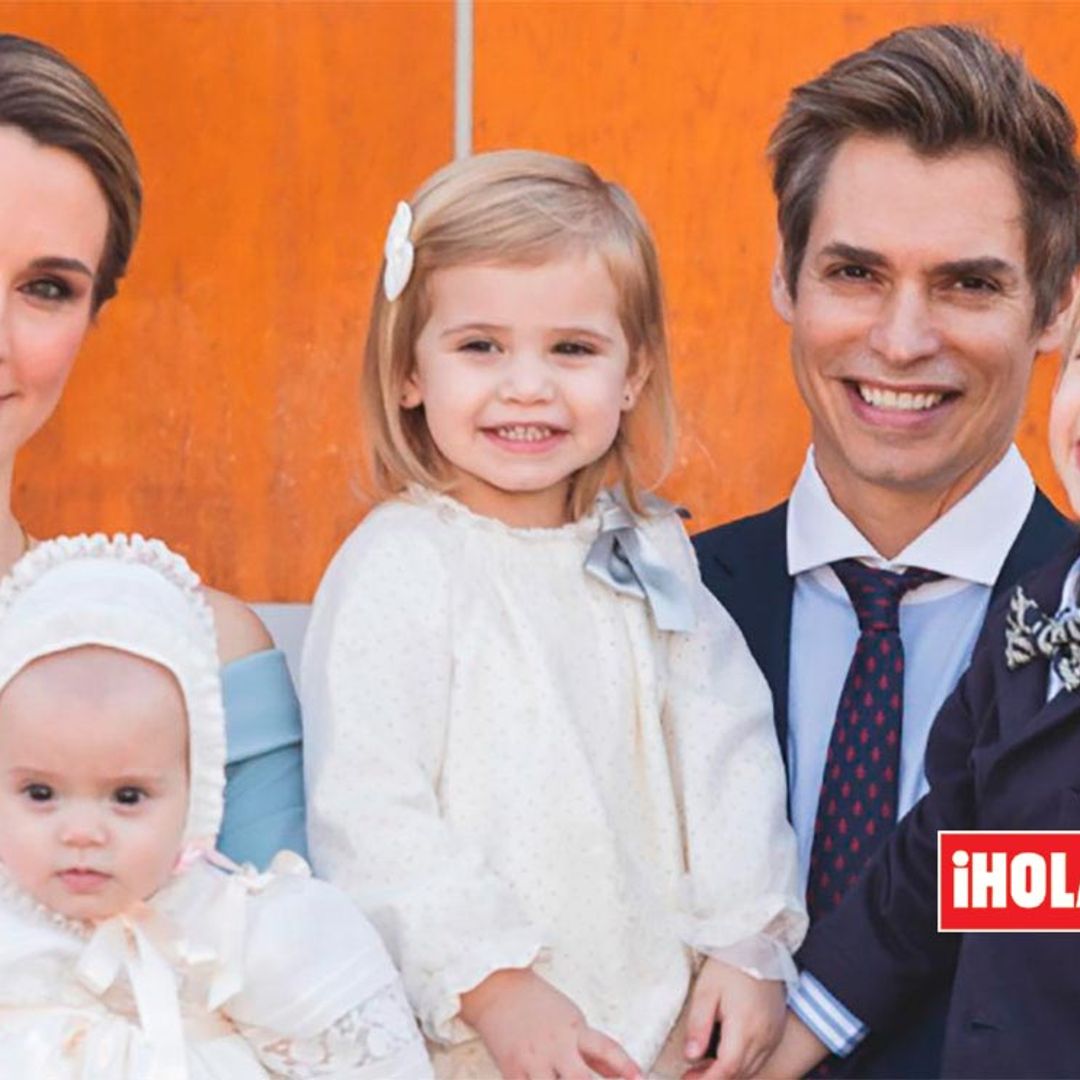 Carlos Baute y Astrid Klisans bautizan a su hija, Álisse
