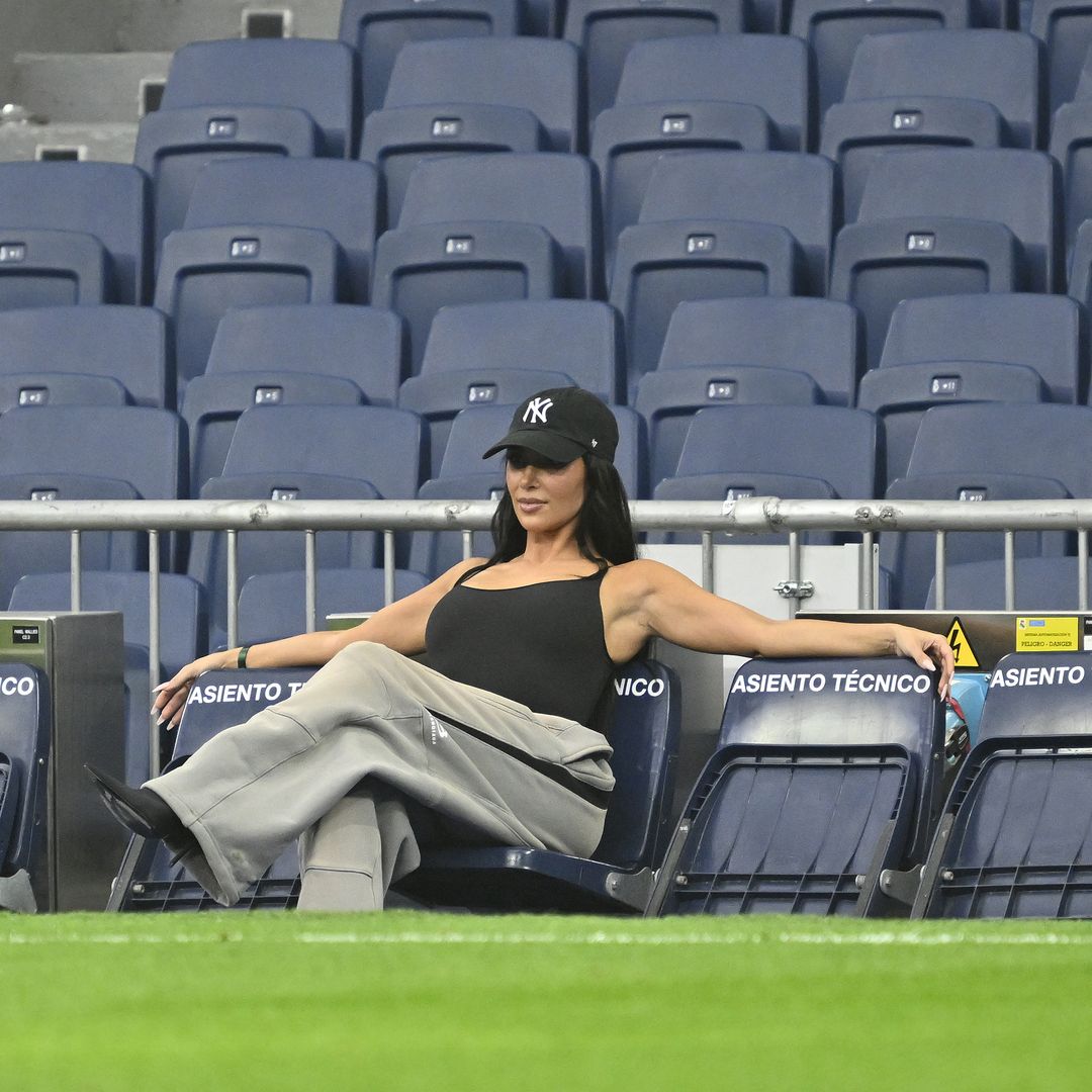 Kim Kardashian en el Bernabéu, 25 de agosto de 2024, Madrid  