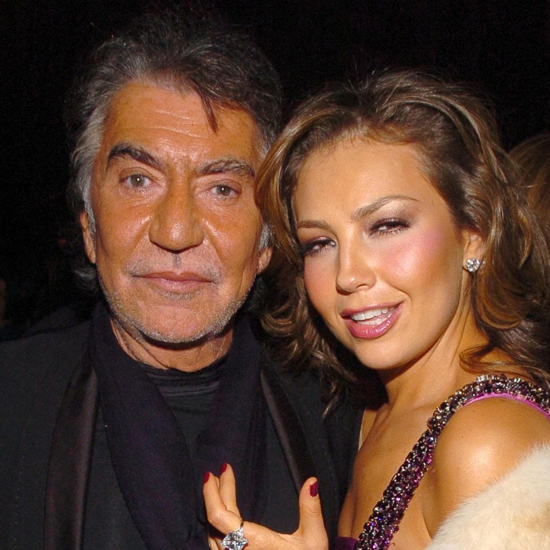 Thalía recciona al fallecimiento de Roberto Cavalli: ‘Siempre creyó en mí’