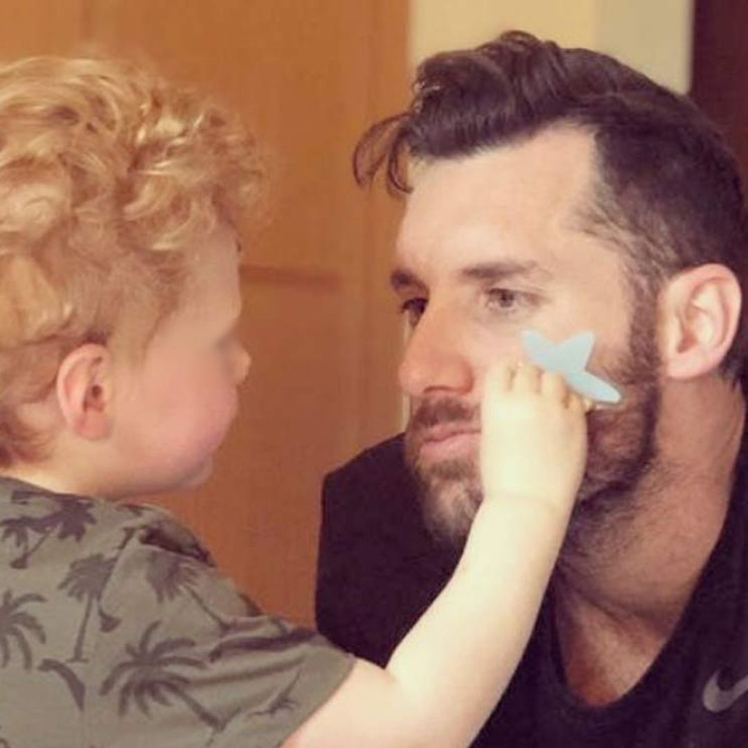 Así anima Alan, el hijo de Helen Lindes y Rudy Fernández, a un deportista ¡que no es su padre!