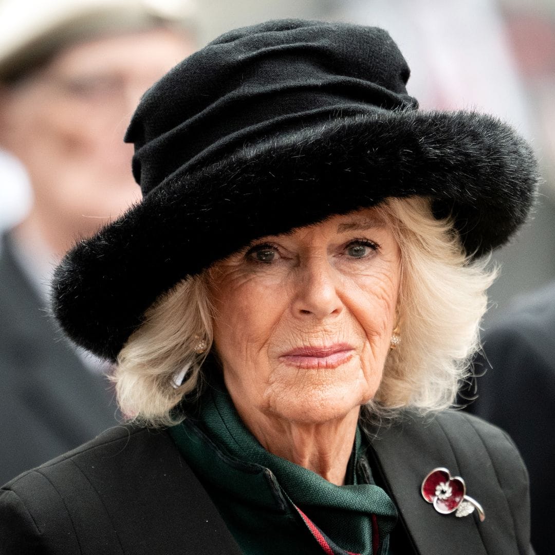 La reina Camilla no asiste a los actos por el Día del Recuerdo debido a su estado de salud