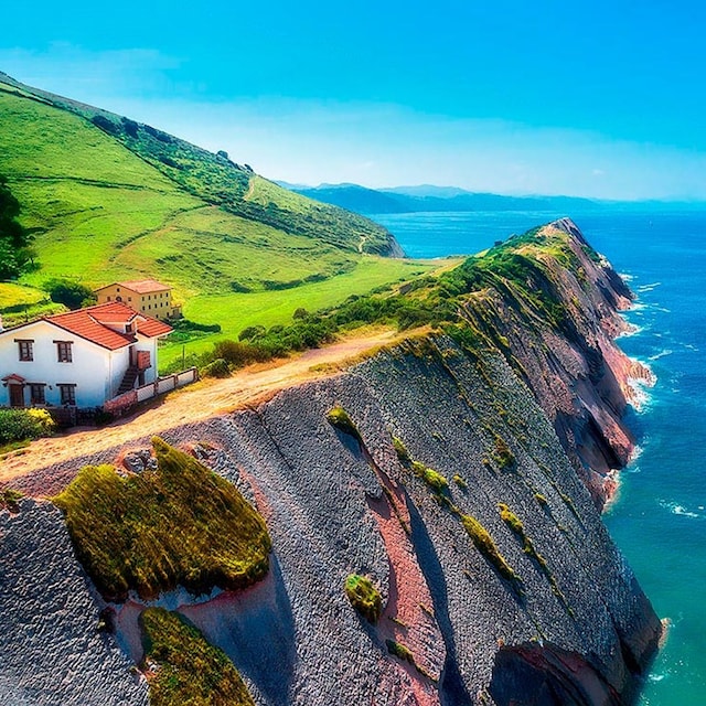 zumaia acantilados guipuzcoa