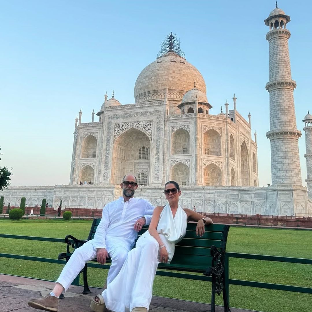 Martha Debayle comparte las fotos más especiales de su romántica visita al Taj Mahal