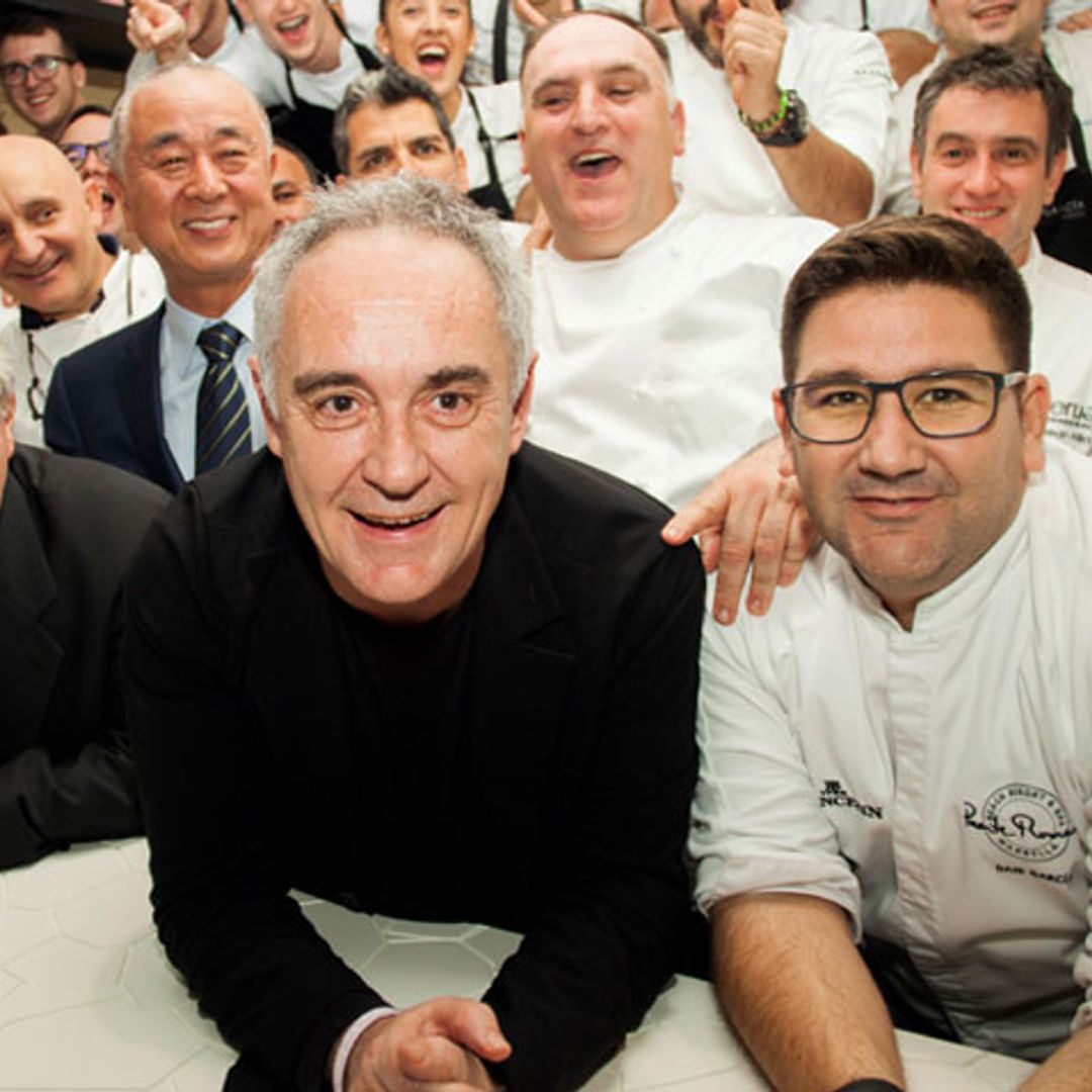 La élite de los fogones españoles homenajea en Marbella al chef japonés Nobu