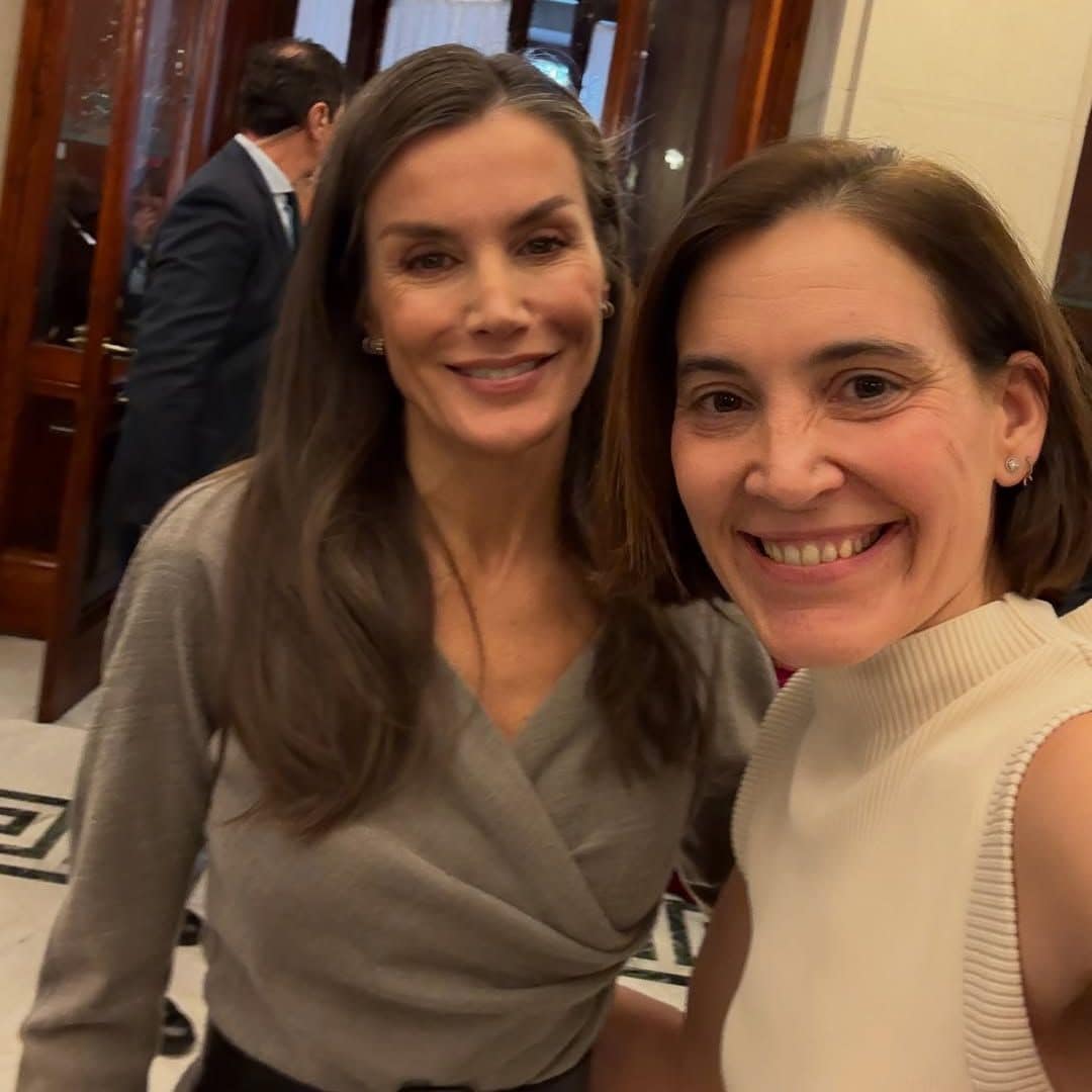 La reina Letizia con Boticaria García