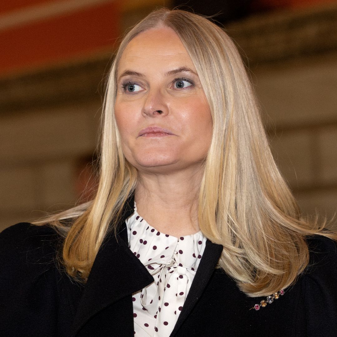 La princesa Mette-Marit, madre de Marius Borg