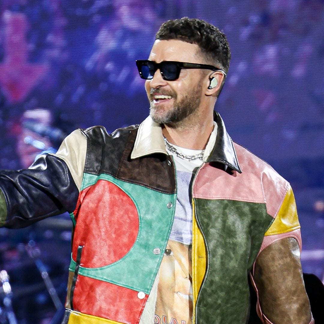 Justin Timberlake actuando en París el 20 de julio de 2025