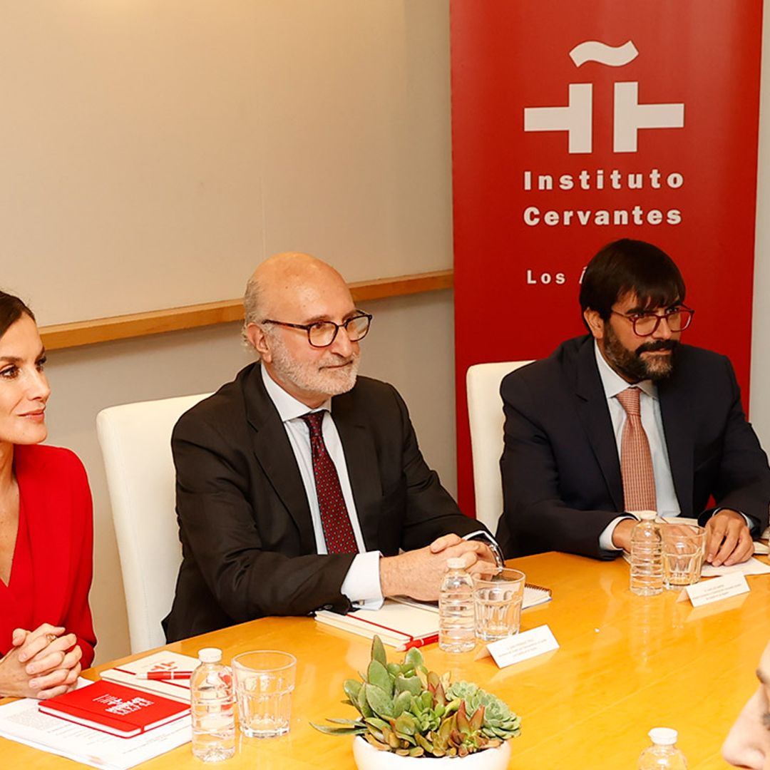 La reina Letizia comienza su agenda en Los Ángeles con una reunión sobre el uso del español en Estados Unidos