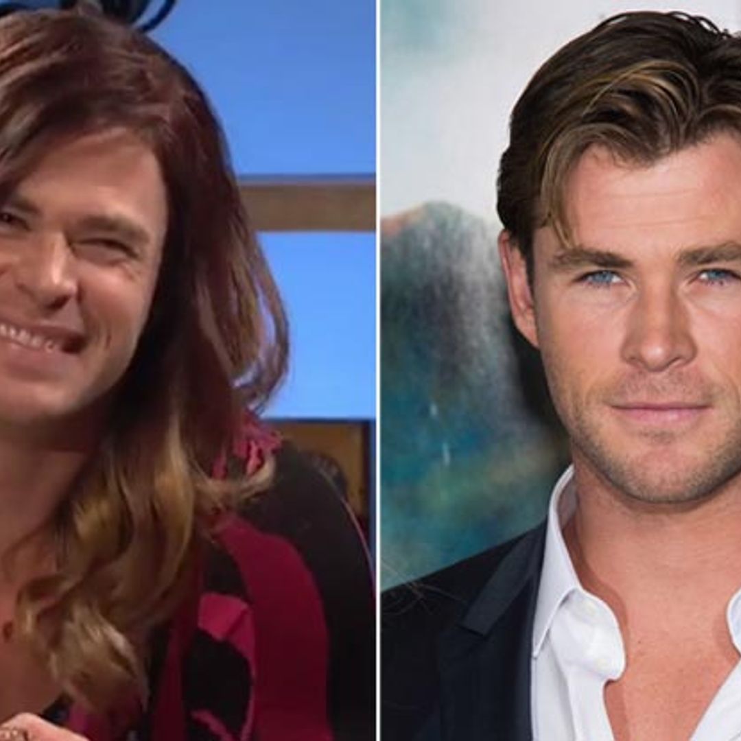 ¡Chris Hemsworth se atreve con todo! Y se hace pasar por una mujer