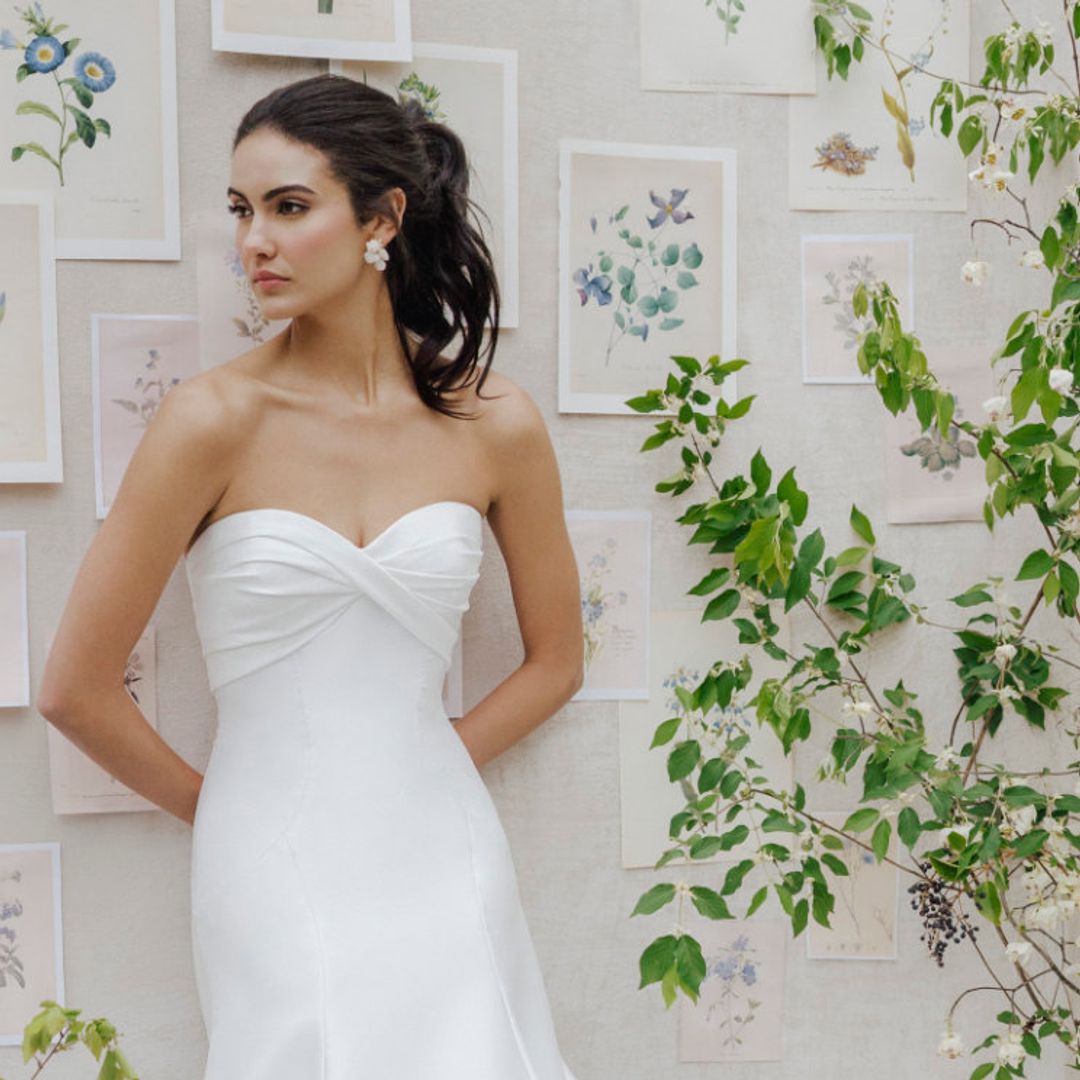 El escote palabra de honor será el preferido de las novias, lo asegura Anne Barge
