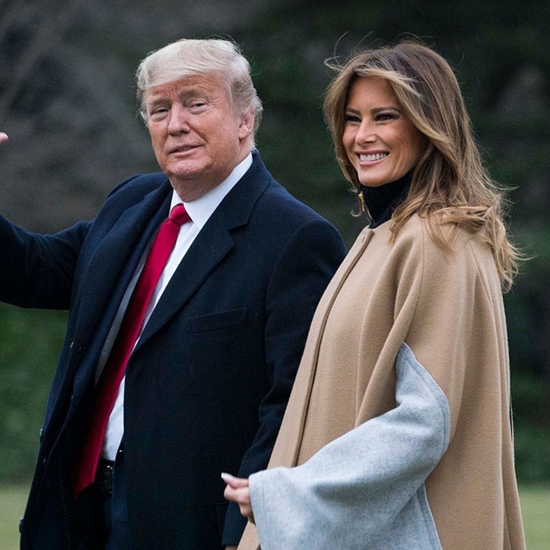 Donald y Melania Trump planean mudarse a Mar-a-Lago, la fabulosa mansión en Florida donde se casaron