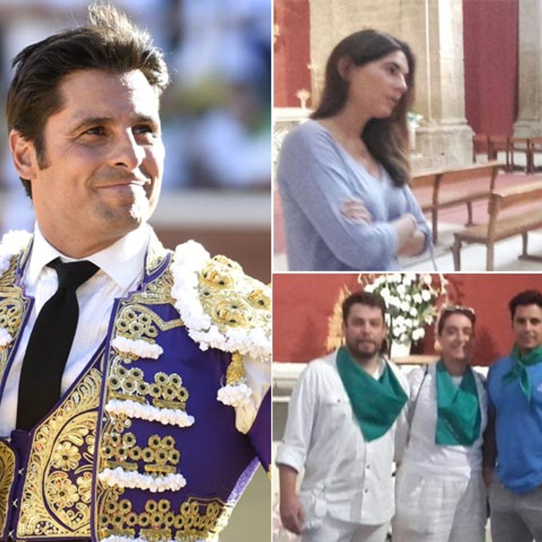 Un año después de su grave cornada, Francisco Rivera vuelve a Huesca junto a Lourdes Montes