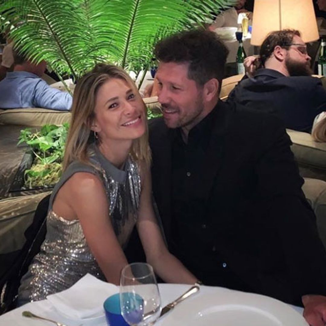 Carla Pereyra nos desmiente que ya se haya casado con Diego Simeone