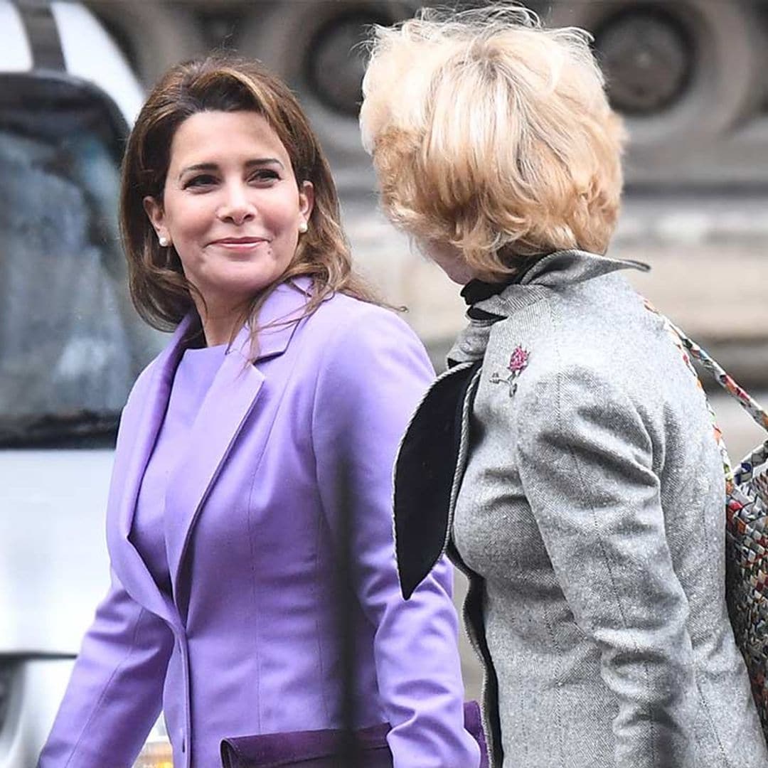 La princesa Haya rompe su silencio tras ganar una batalla judicial al emir de Dubái