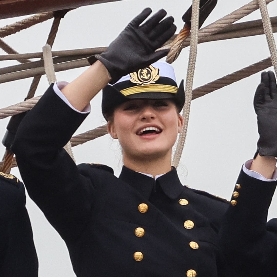 La princesa Leonor llega a las costas de Lima: así ha sido la bienvenida al Juan Sebastián de Elcano en Perú