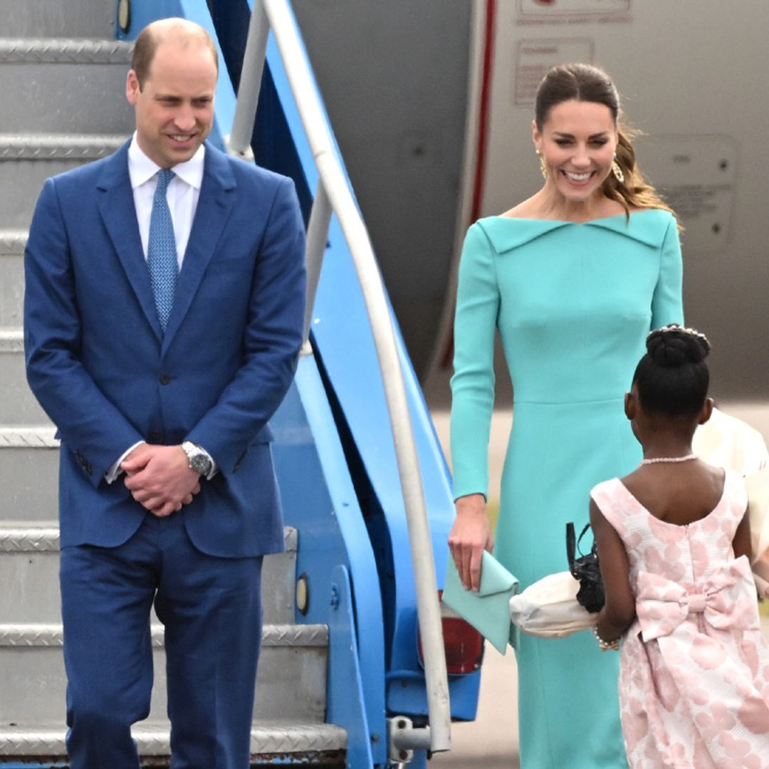 La anécdota de Guillermo y Kate con una niña que les recibió en las Bahamas: '¡Son son muy altos!'