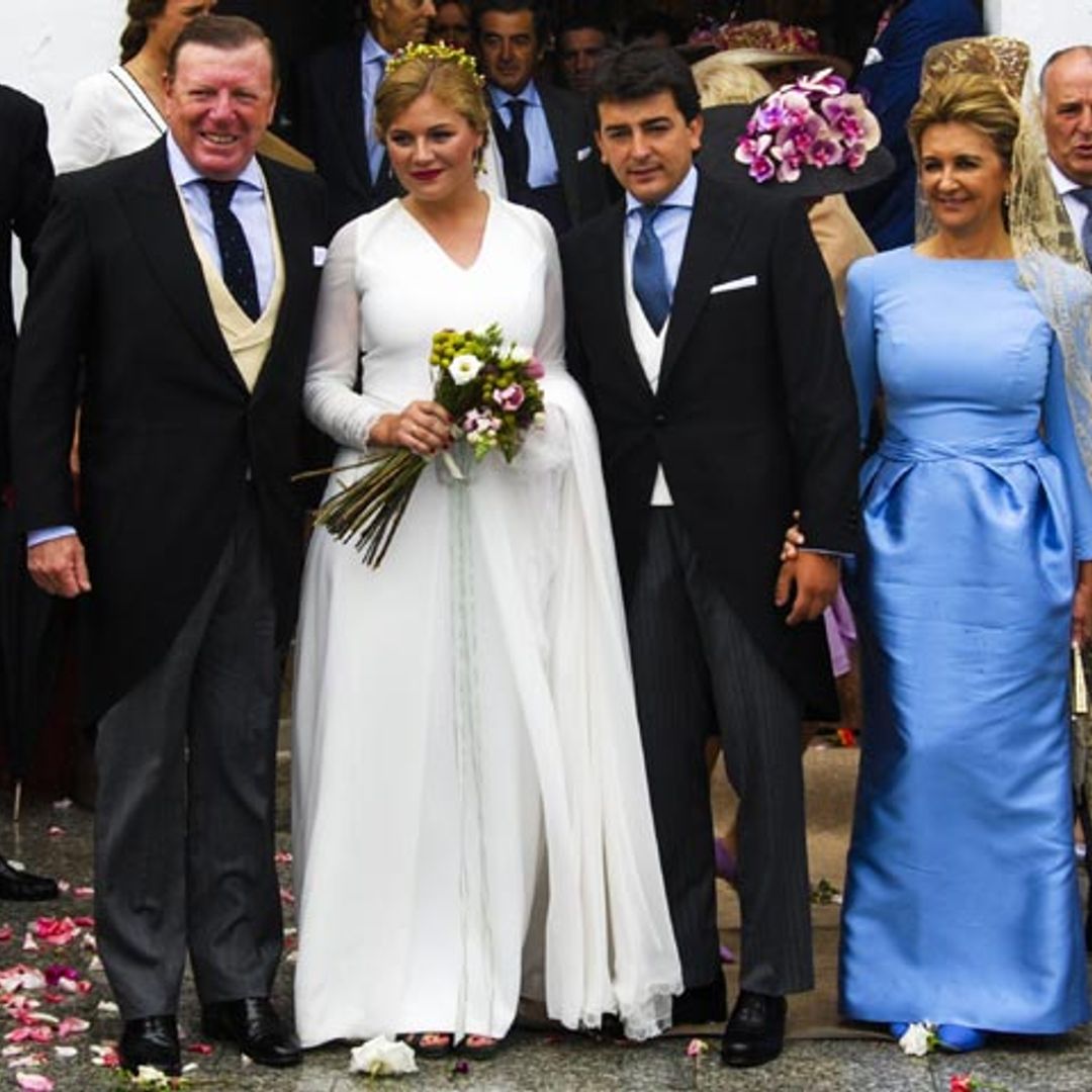 Lourdes Montes, Francisco Rivera, Mariló Montero... acuden a la boda de la hija de César Cadaval