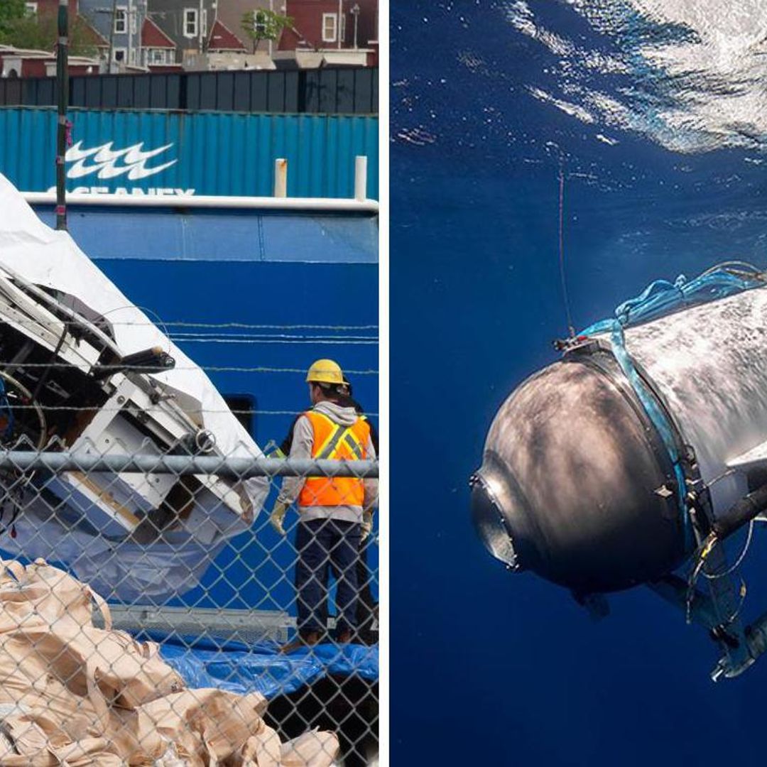 Recuperan del fondo del mar los posibles restos del submarino Titan