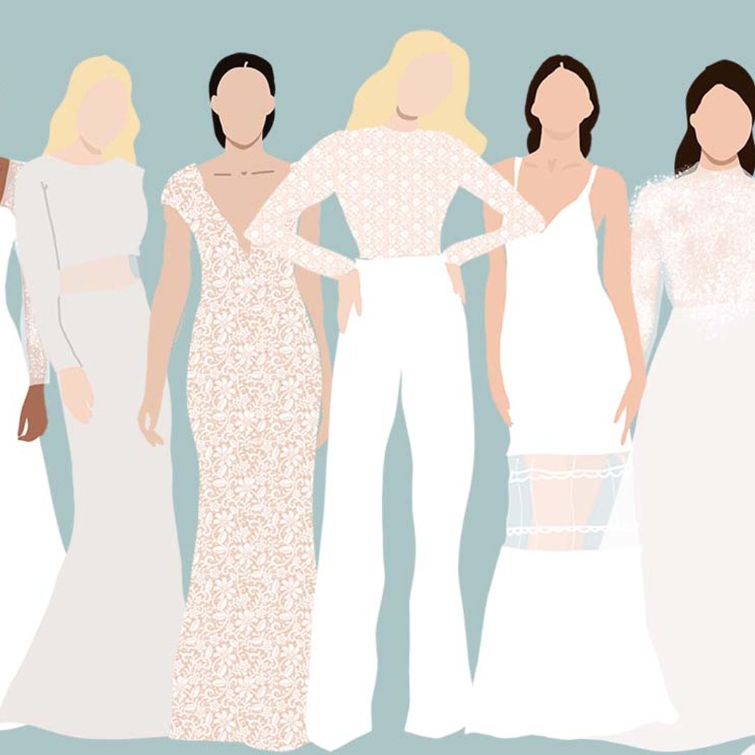 Formas de acertar con las transparencias en tu vestido de novia
