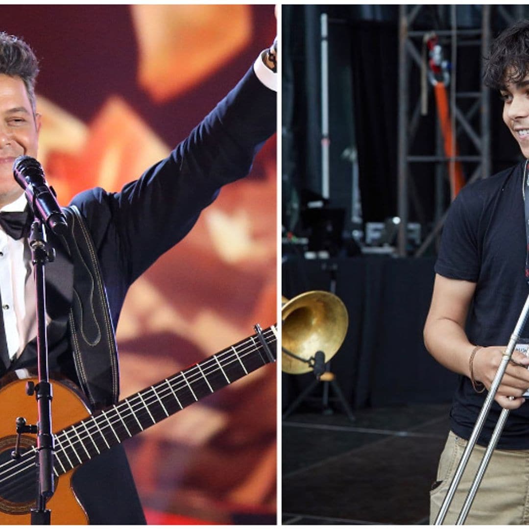 Alexander, hijo de Alejandro Sanz, sigue los pasos de su padre y ¡posee un gran talento!