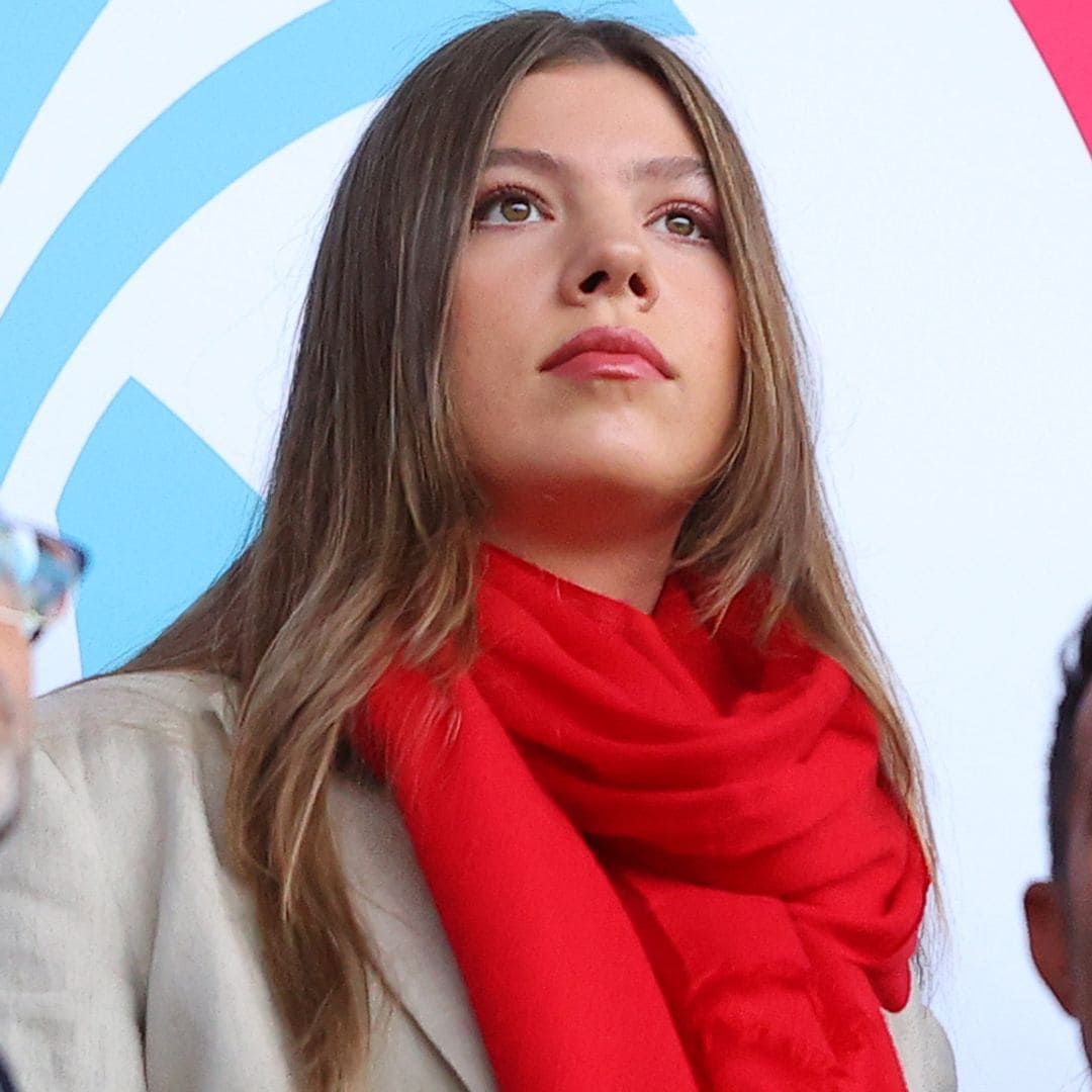 El secreto que esconde la bufanda viral de la infanta Sofía en la final de la Eurocopa