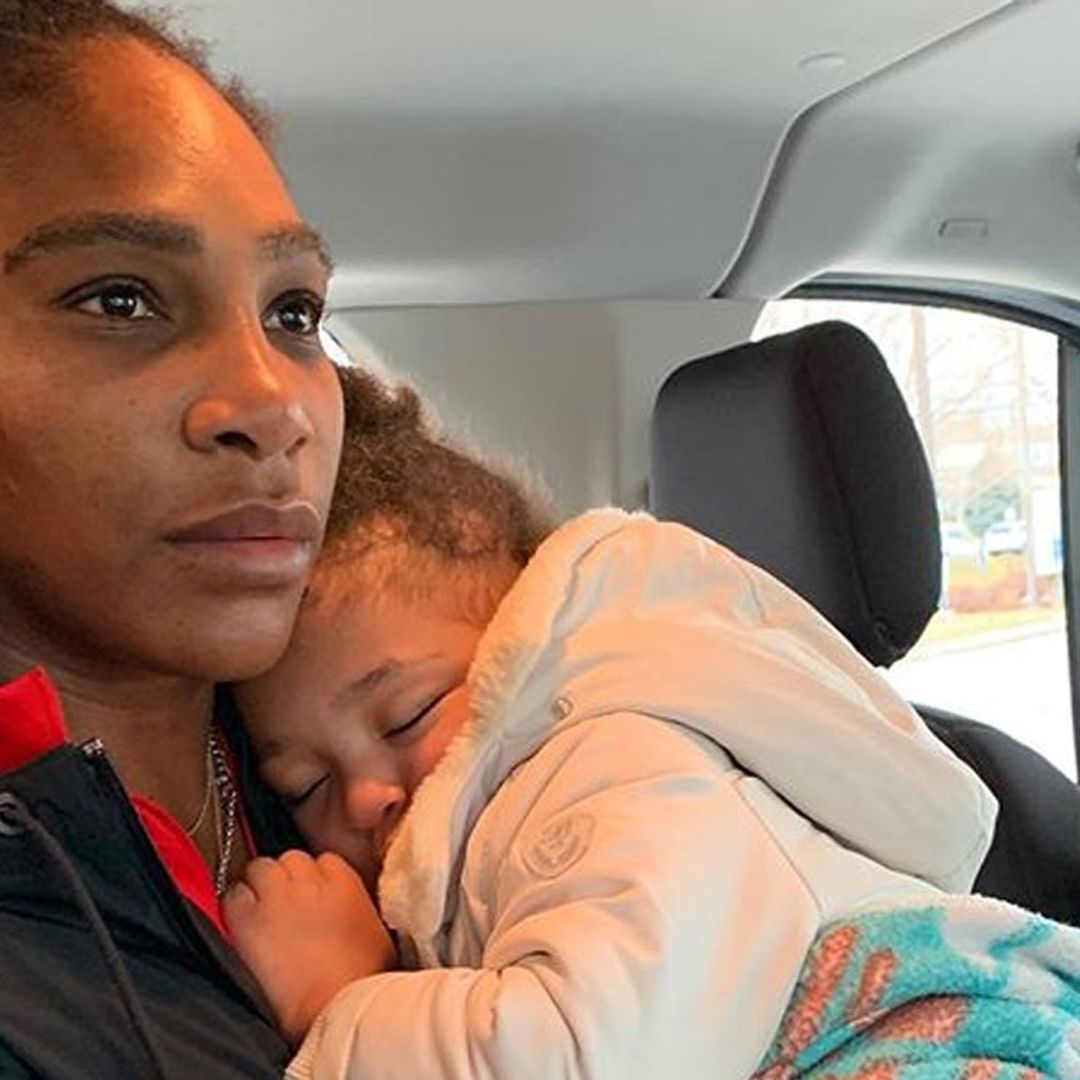 La divertida reacción de Olympia, la hija de Serena Williams, al ver llover