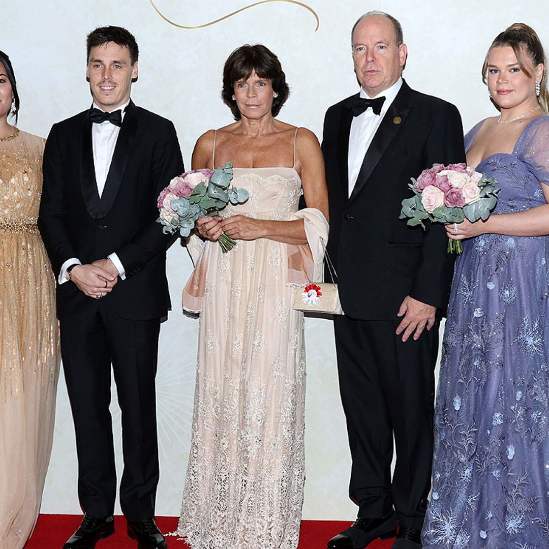 Alberto y Estefanía de Mónaco presiden la cena de gala en honor al centenario del nacimiento del príncipe Rainiero