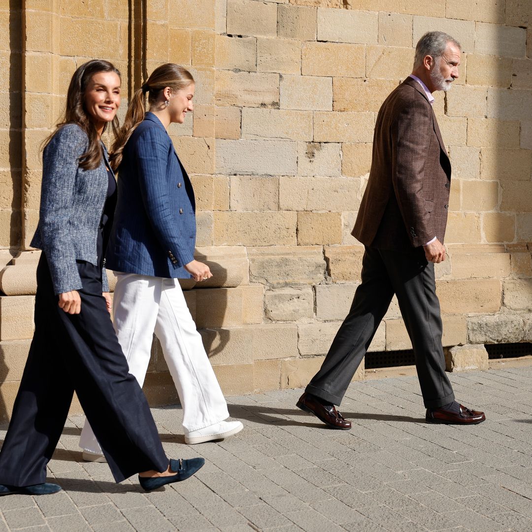 La princesa Leonor culmina su viaje por Navarra en Olite: todos los detalles en directo