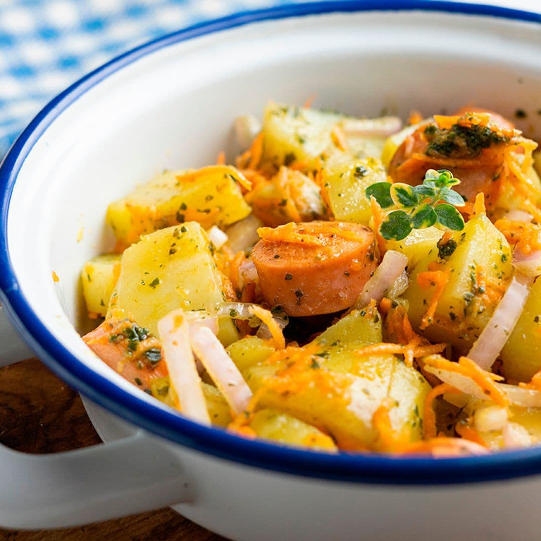 Ensaladas alemanas, deliciosas ideas con patata cocida