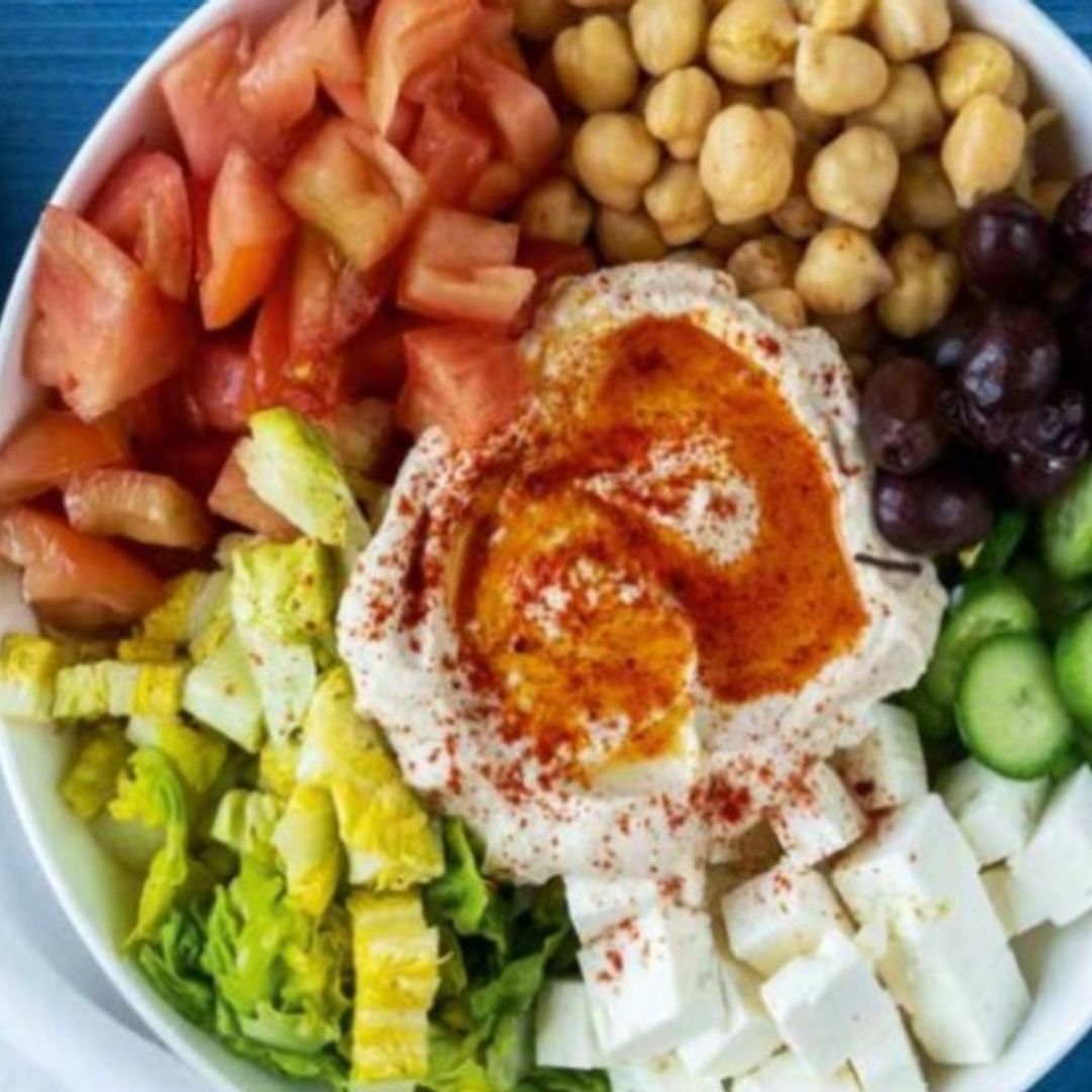 'Bowl' mediterráneo completo