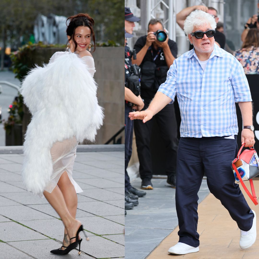 Rosalía, Pedro Almodóvar y Naomi Campbell se convierten en diseñadores por un día