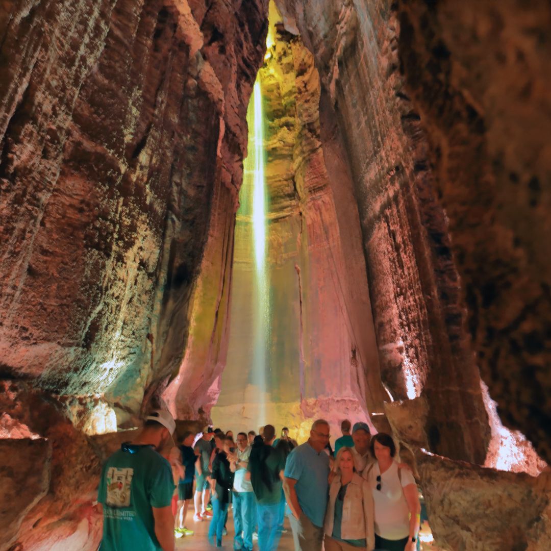 Cascada subterránea de Chattanooga, Tennessee