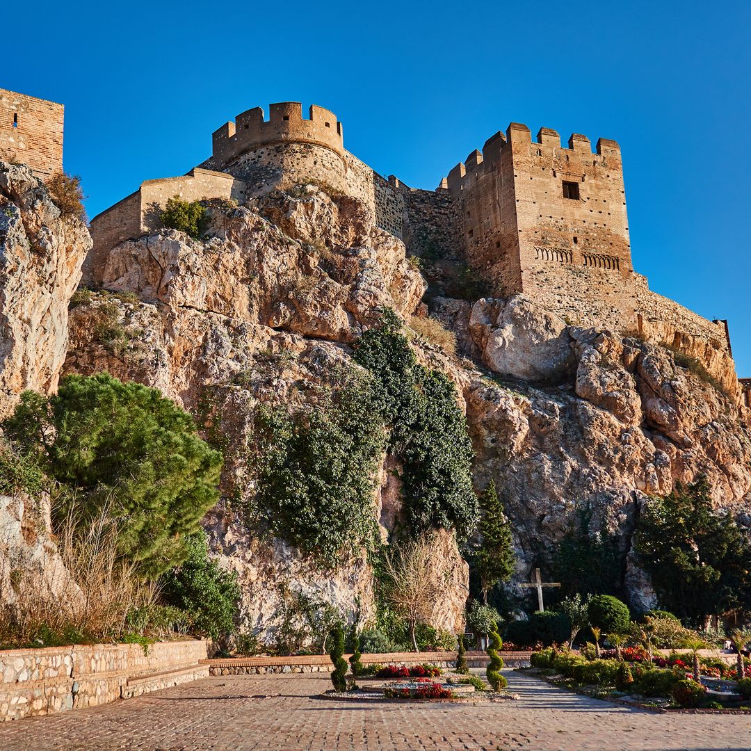Castillo narazí de Salobreña, en Granada