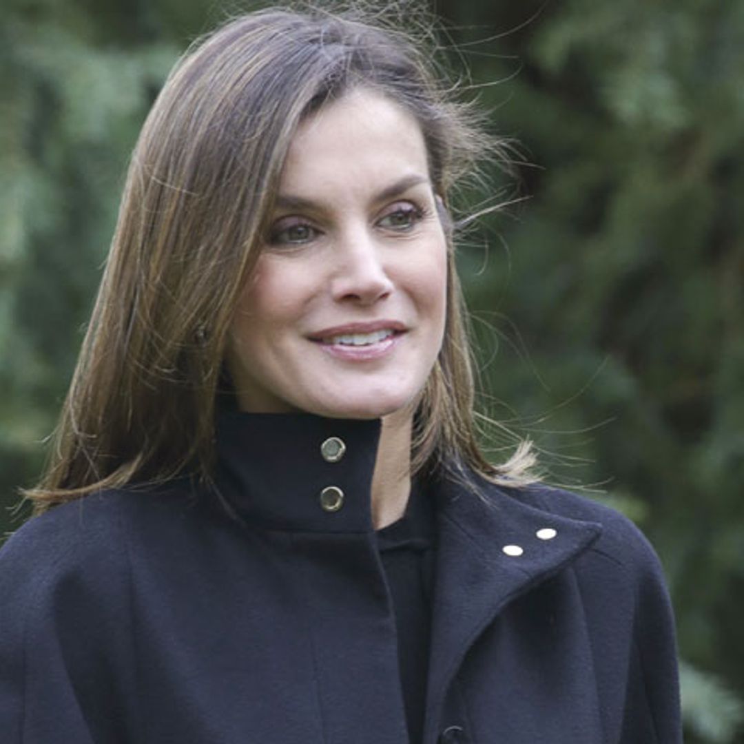 Doña Letizia encuentra en su vestidor de 2015 cómo renovar su falda de leopardo